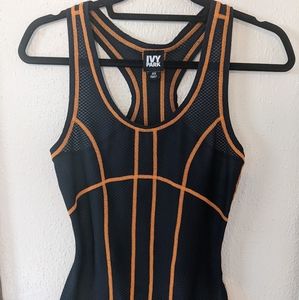 Ivy Park Beyonce Back and Orange Mesh Tank Top ❤️🔥 X-Small
